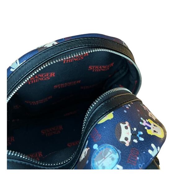 Loungefly Stranger Things Chibi Mini Backpack Eleven Demogorgon Blue